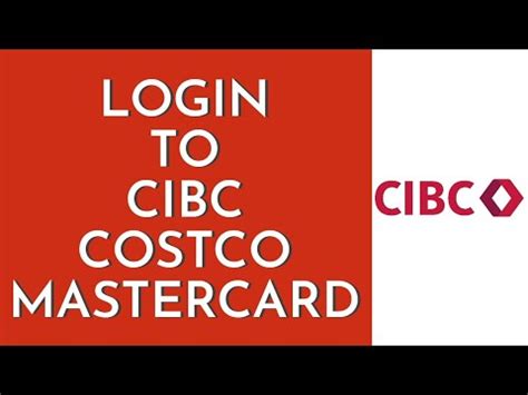 Add up to four free additional cards on your account for family members, so you can earn points even faster. . Cibc mastercard login